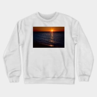 Sunset Over Lake Erie Crewneck Sweatshirt